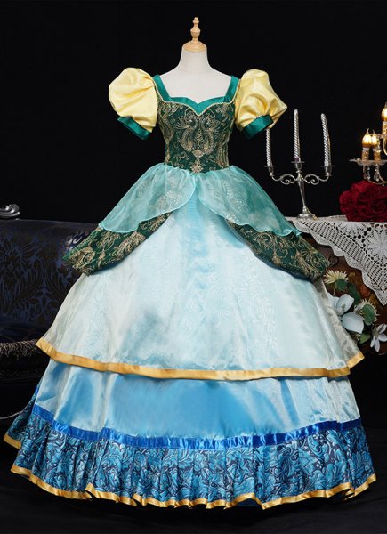 Southern Belle Princess Dresses Women Holiday Music Carnival Costumes