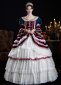 Women Holiday Carnival Float Parade Fantasy Ball Gown Christmas Masquerade Party Dress