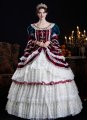 Women Holiday Carnival Float Parade Fantasy Ball Gown Christmas Masquerade Party Dress