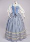 Upscale 3Pcs Historical Victorian Edwardian Medieval Ball Gown Antique Clothing