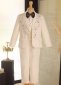 5Pieces Baptism Communion Toddler to Teen Boys Slim Fit Suit Prom Graduation Recital Suits
