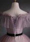 Off The Shoulder Tulle Evening Dress 5