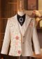 Kids White Suits Band Singer Dance Costume