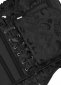 Black Bandage Brocade Jacquard Bust Corset 5