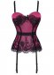 Sexy Corset Lace Cap Lingerie