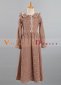 Colonial Pioneer Dress Girl Historical Renaissance Prairie Dress for Child