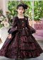 Children 18th Century Ball Gown Vampire Halloween Costume 3