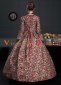 Renaissance Wine Red Georgian Gothic Victorian Dress Gown 3