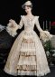 Champagne Masquerade Marie Antoinette Dress 1