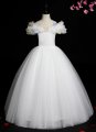 Snow White Cinderella Girls Kids Prom Puffy Ball Gowns