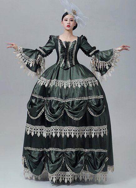 Carnival of Venice Women Parade Ball Gown Marie Antoinette Masquerade Dress