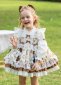 Children Cute Coffe Bear Lolita Ball Gown 4