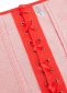 6XL Red Black Fashion Leather Corset and Skirt 4