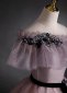 Off The Shoulder Tulle Evening Dress 4