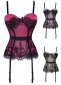 Sexy Corset Lace Cap Lingerie