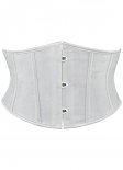 Bride White Printed Underbust Corset