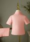 Boys Pink Suits 4 Piece Slim Fit Suit 4