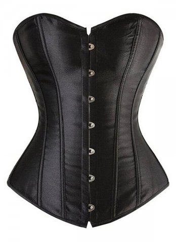 Black Corset Without Shoulder Straps