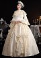 Custom made Beige Marie Antoinette Dress 5
