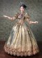 Champagne Marie Antoinette Rococo Dresses Medieval Victorian Prom Gown