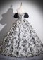 Vintage Off The Shoulder Corset Formal Dresses 5