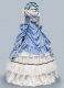 Women Blue Brocade Renaissance Victorian Dress Women 18th Century Theater Costume Women Blue Brocade Renaissance Victorian Dress Women 18th Century Theater Costume
