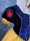 Deep Blue Women Pricess Cosplay Halloween Dress 4