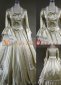 Champagne Long Sleeves Lace Vicorian Dress