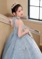 Flower Girls Children Sleeveless Strapless Formal Dress 3
