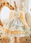 Thanksgiving Kids Flower Girls Lolita Princess Dresses