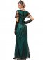 1920s Vintage Outfits Great Gatsby Costume Tulle Sequin Holiday Party Dresses 2