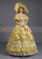 Yellow Flower Baroque Wedding Ball Gown Theatre Costume