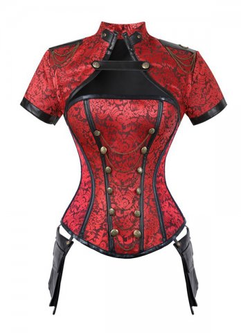 Gothic Steampunk Renaissance Corset Top