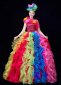 Women Colorful Modern Dance Tutu Dresses 1