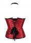 Historical Gothic Victorian Jacquard Sexy Corset Top 3