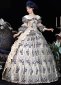 Lace Flower Champagne Victorian Party Dresses Girls Marie Antoinette Masquerade Dress