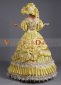 Yellow Flower Baroque Wedding Ball Gown Theatre Costume 4