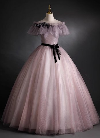 Off The Shoulder Tulle Evening Dress Women Special Occasion Dresses
