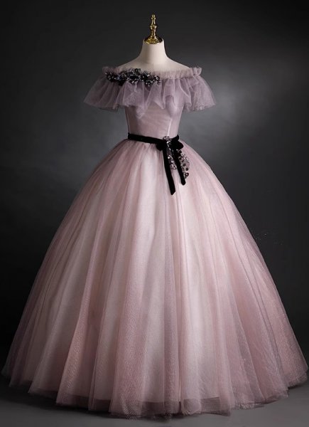 Off The Shoulder Tulle Evening Dress Women Special Occasion Dresses