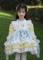 Thanksgiving Kids Flower Girls Lolita Princess Dresses 5