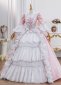 Pink 18th Century Rococo Marie Antoinette Dress Historical Gown 2