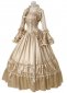 Champagne Victorian Southern Belle Fairytale Dress