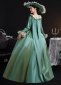 Green Rococo Marie Antoinette Dress 3