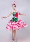 Women Theater Stage Carnival Dance Petal Short Dresses
