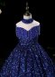 Vintage Girls Bead Fringe Party Sequin Formal Dresses 3