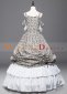 Cotton Floral Spaghetti Strap Princess Lolita Victorian Dress for Women 3