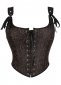 Historical Victorian Brocade Overbust Corset