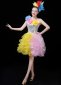 Carnival Party Girls Group Dress Flower Bud Tutu Dress