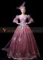 Pink Renaissance Rococo Wedding Gowns Dress for Women