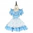 Newest Balck/Blue/Pink/Wine Red Cosplay Maid Uniform Japanese Lolita Dress